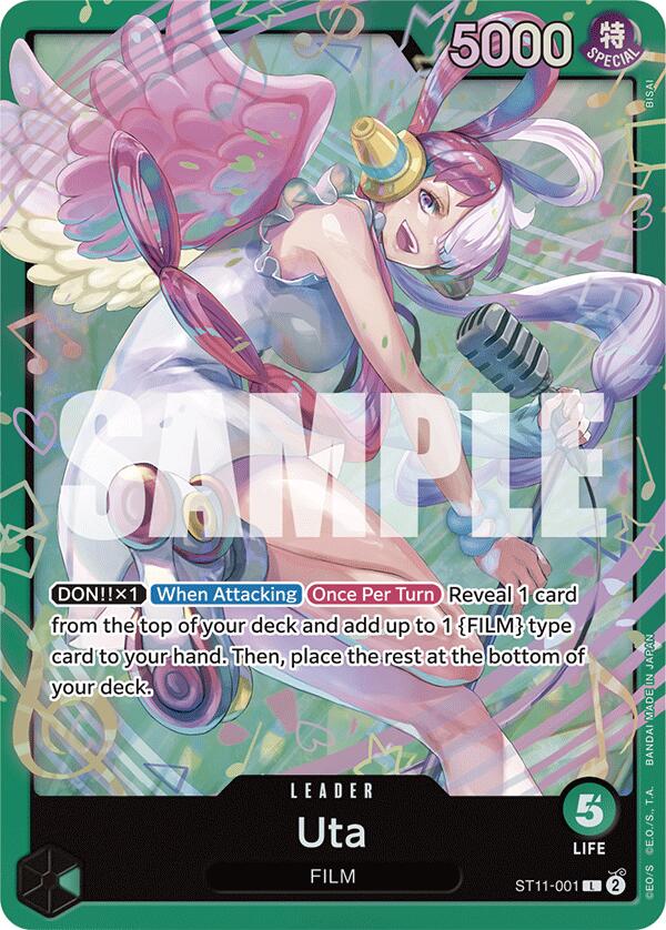 Uta [Starter Deck: GREEN Uta] | Good Games Morley