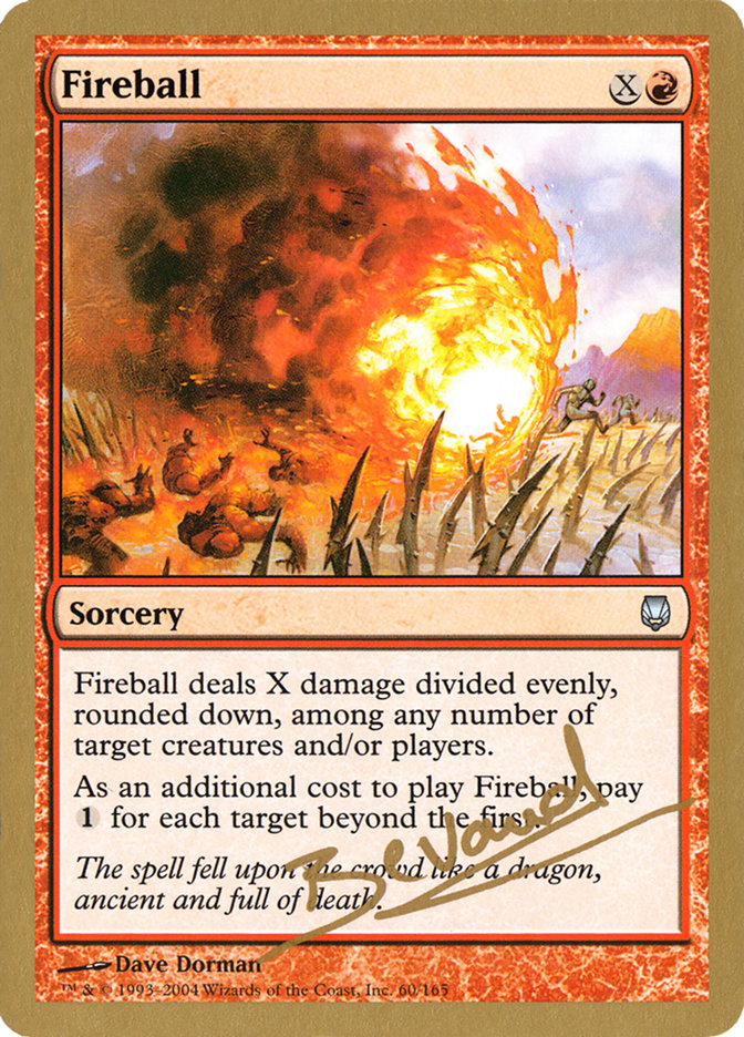 Fireball (Manuel Bevand) [World Championship Decks 2004] | Good Games Morley