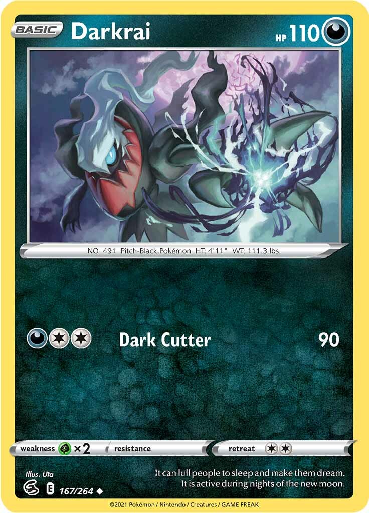 Darkrai (167/264) [Sword & Shield: Fusion Strike] | Good Games Morley