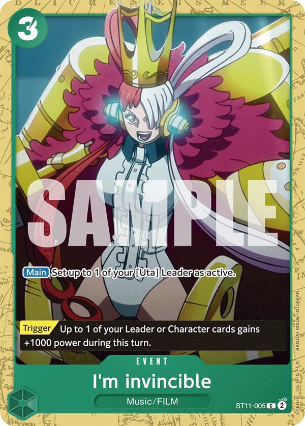I'm invincible [Starter Deck: GREEN Uta] | Good Games Morley