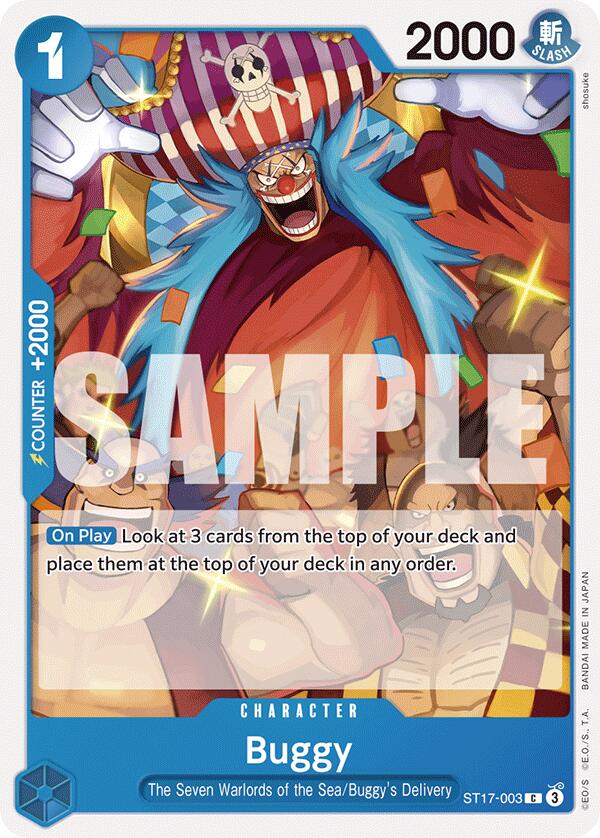 Buggy [Starter Deck: Blue Donquixote Doflamingo] | Good Games Morley