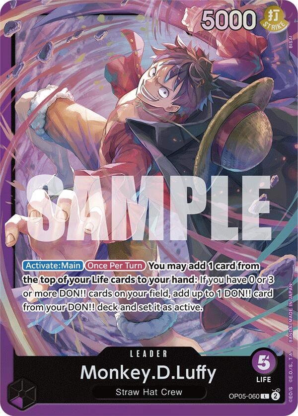 Monkey.D.Luffy [Starter Deck: PURPLE Monkey.D.Luffy] | Good Games Morley