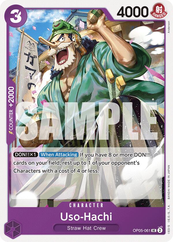 Uso-Hachi [Starter Deck: PURPLE Monkey.D.Luffy] | Good Games Morley