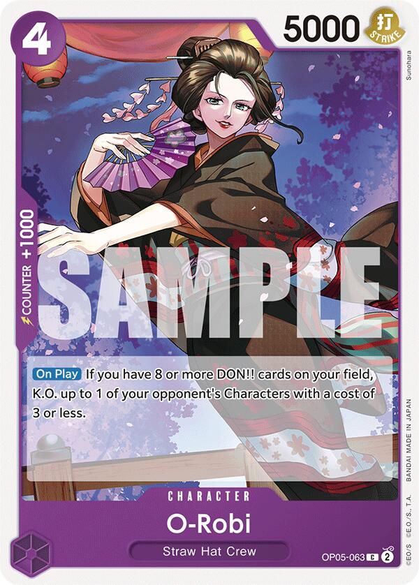 O-Robi [Starter Deck: PURPLE Monkey.D.Luffy] | Good Games Morley