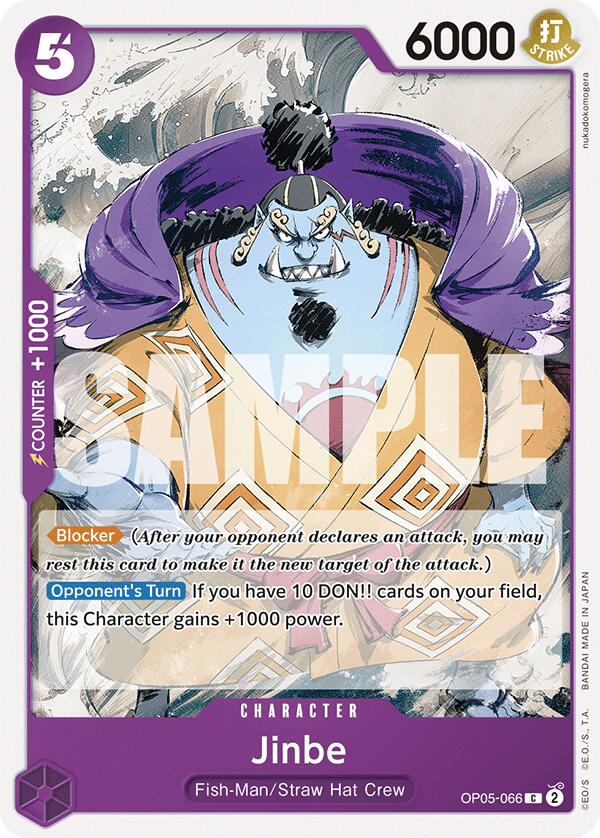Jinbe [Starter Deck: PURPLE Monkey.D.Luffy] | Good Games Morley