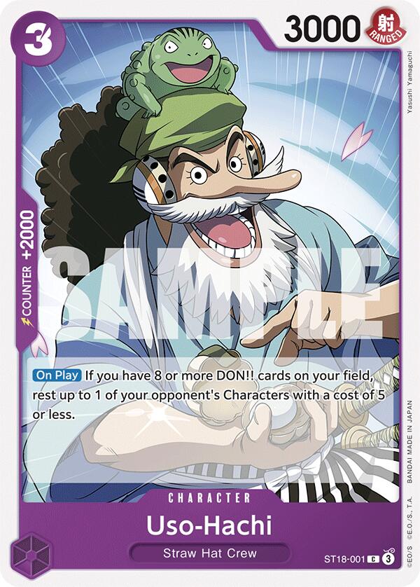 Uso-Hachi [Starter Deck: PURPLE Monkey.D.Luffy] | Good Games Morley