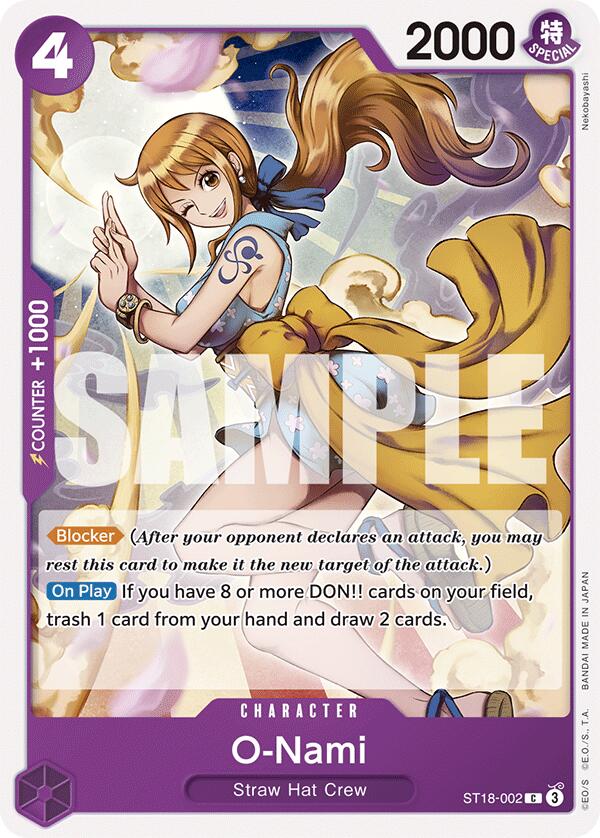 O-Nami [Starter Deck: PURPLE Monkey.D.Luffy] | Good Games Morley