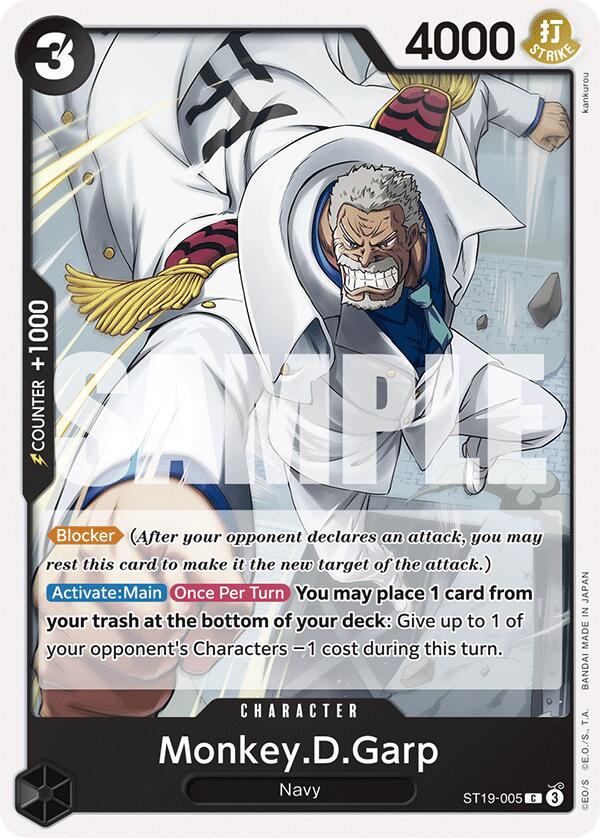 Monkey.D.Garp [Starter Deck: Black Smoker] | Good Games Morley