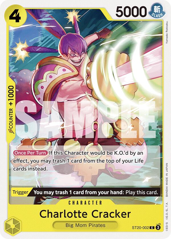 Charlotte Cracker [Starter Deck: YELLOW Charlotte Katakuri] | Good Games Morley