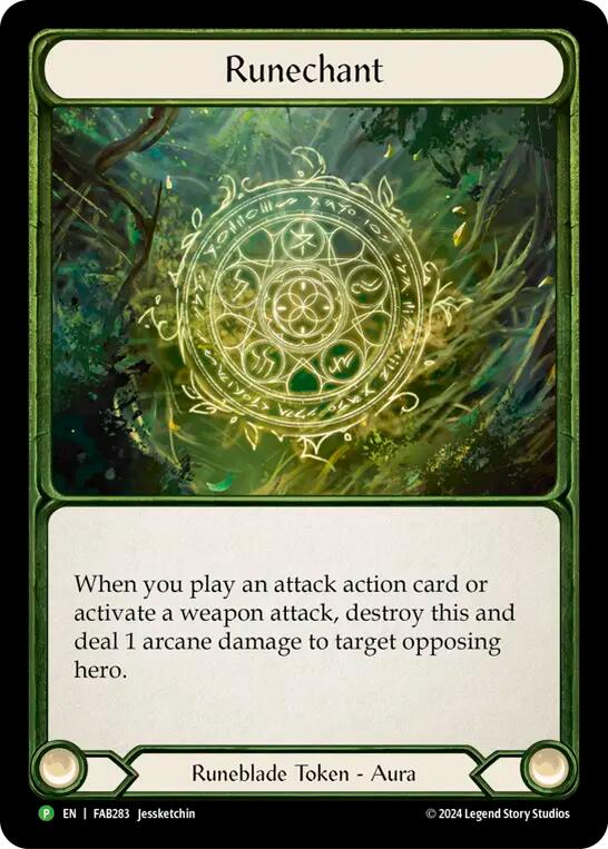 Runechant [FAB283] (Promo)  Cold Foil | Good Games Morley