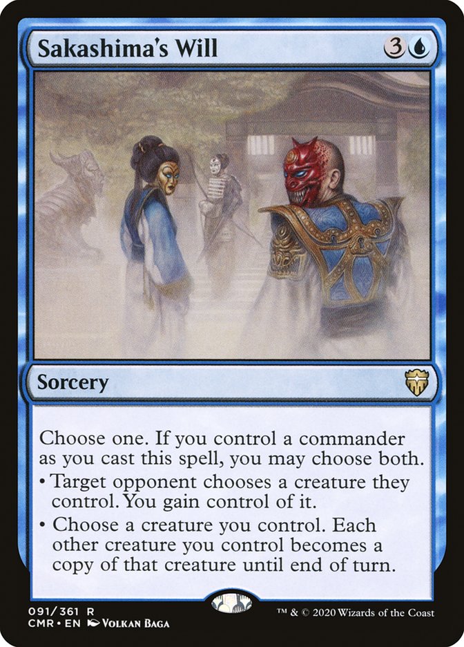 Sakashima's Will 91 (Commander Legends)  | Good Games Morley