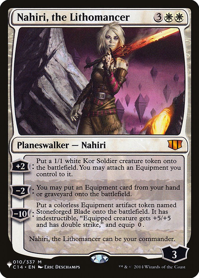 Nahiri, the Lithomancer [The List] | Good Games Morley