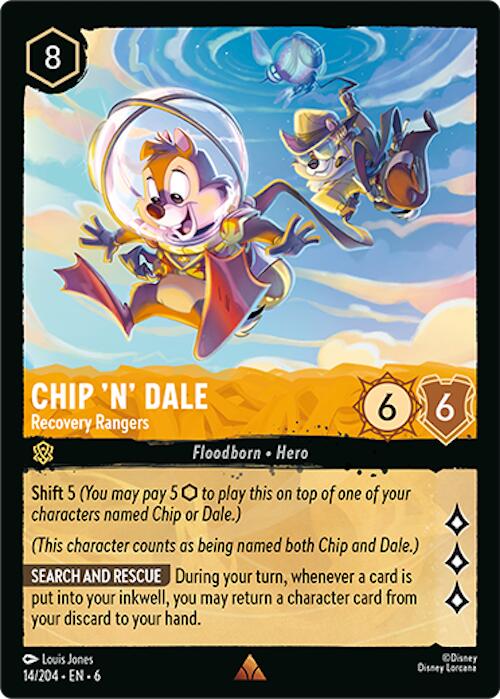 Chip 'n' Dale - Recovery Rangers (14/204) [Azurite Sea] | Good Games Morley