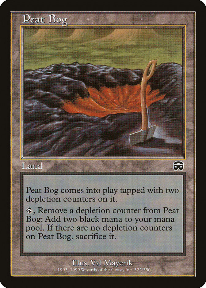Peat Bog 322/350 (Mercadian Masques)  | Good Games Morley
