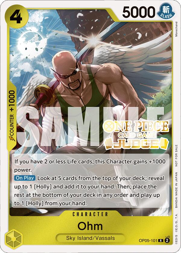 Ohm (Judge Pack Vol. 4) [One Piece Promotion Cards] | Good Games Morley