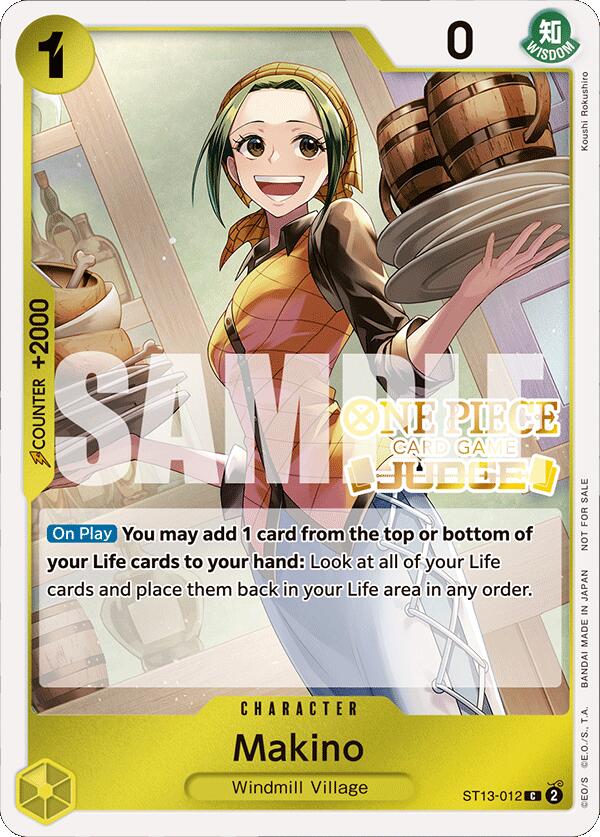 Makino (Judge Pack Vol. 4) [One Piece Promotion Cards] | Good Games Morley