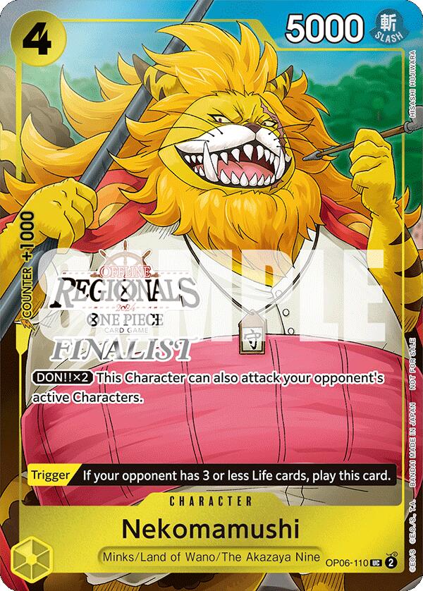 Nekomamushi (Offline Regional 2024 Vol. 3) [Finalist] [One Piece Promotion Cards] | Good Games Morley