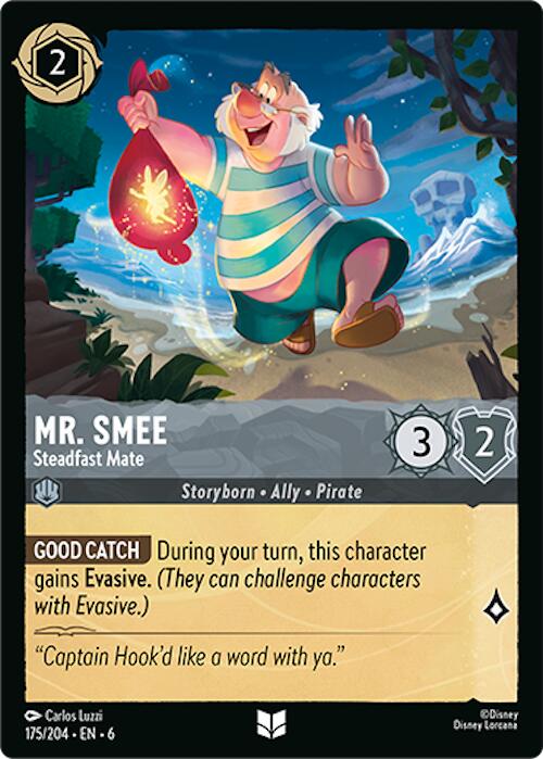 Mr. Smee - Steadfast Mate (175/204) [Azurite Sea] | Good Games Morley