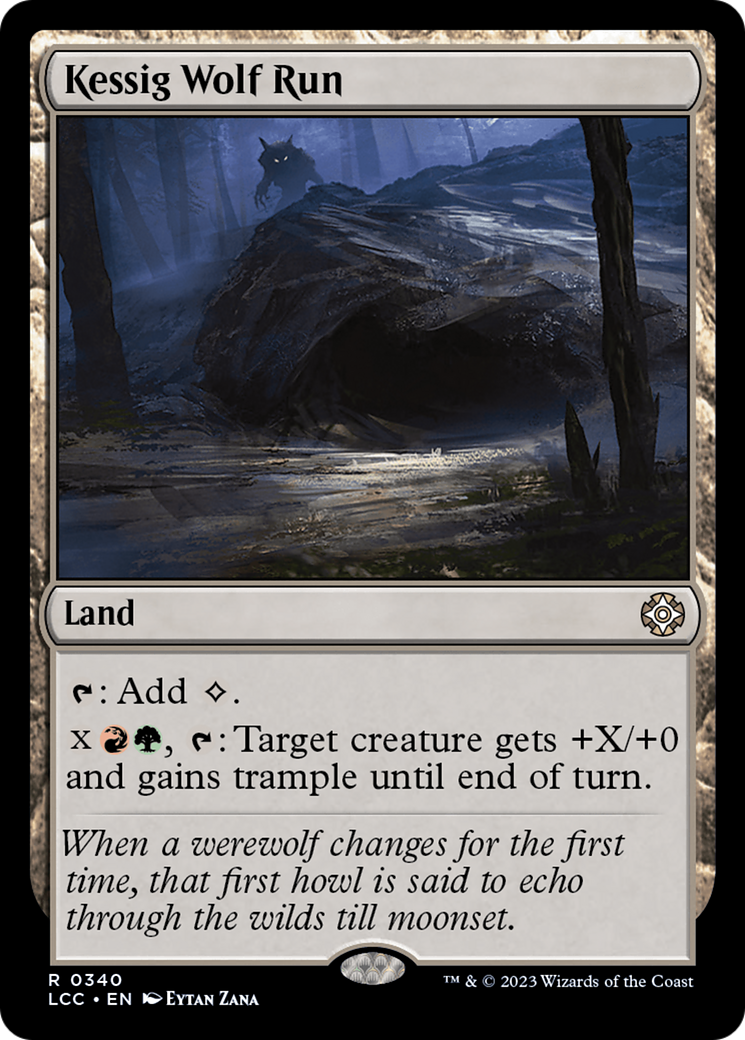 Kessig Wolf Run [The Lost Caverns of Ixalan Commander] | Good Games Morley