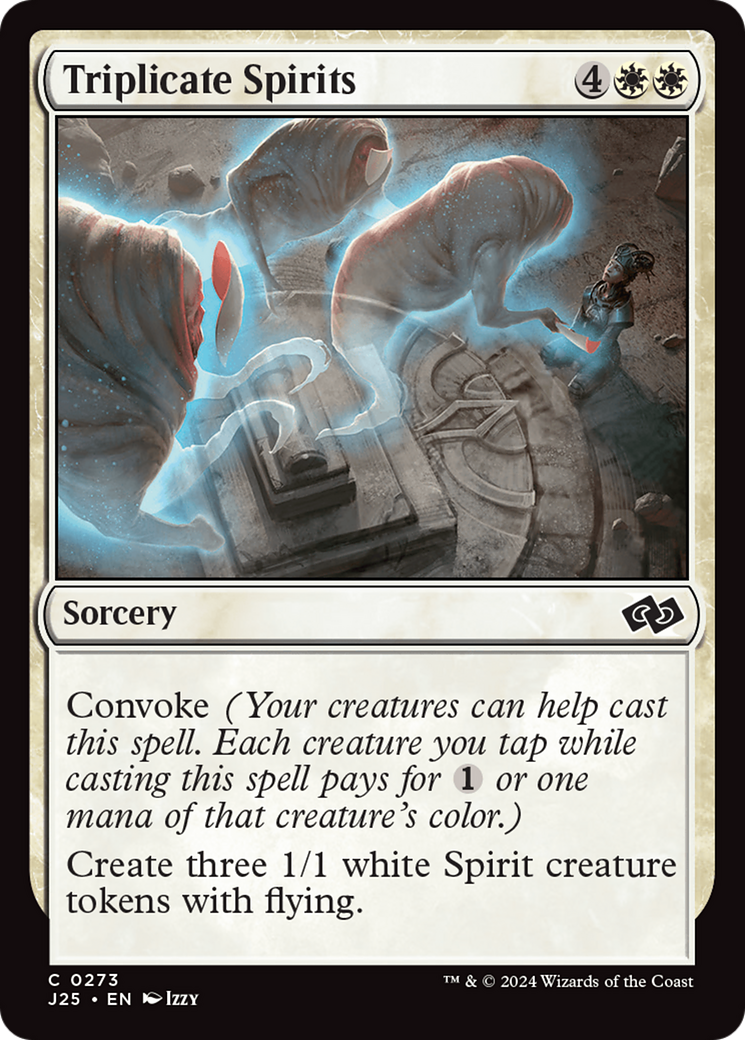 Triplicate Spirits [Foundations Jumpstart] | Good Games Morley