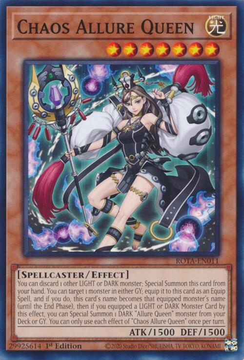 Chaos Allure Queen [ROTA-EN011] Common | Good Games Morley