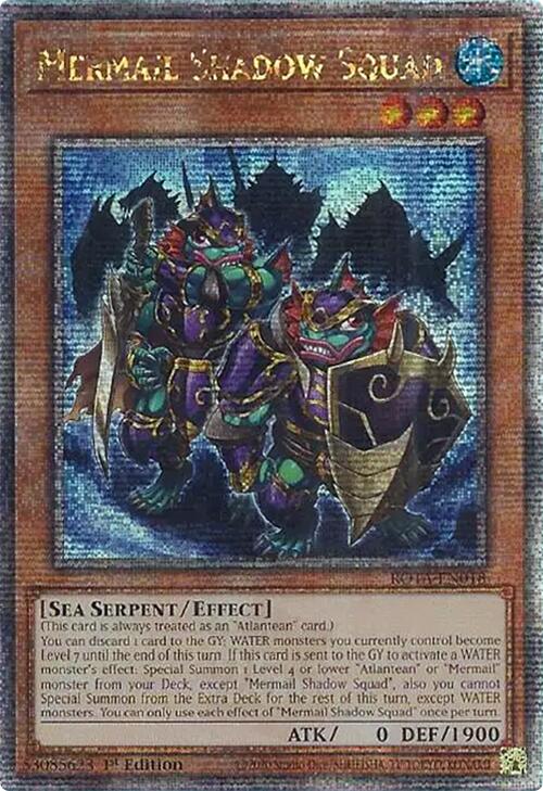 Mermail Shadow Squad (Quarter Century Secret Rare) [ROTA-EN018] Quarter Century Secret Rare | Good Games Morley