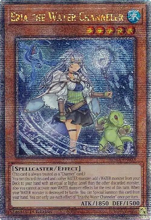 Eria the Water Channeler (Quarter Century Secret Rare) [ROTA-EN023] Quarter Century Secret Rare | Good Games Morley