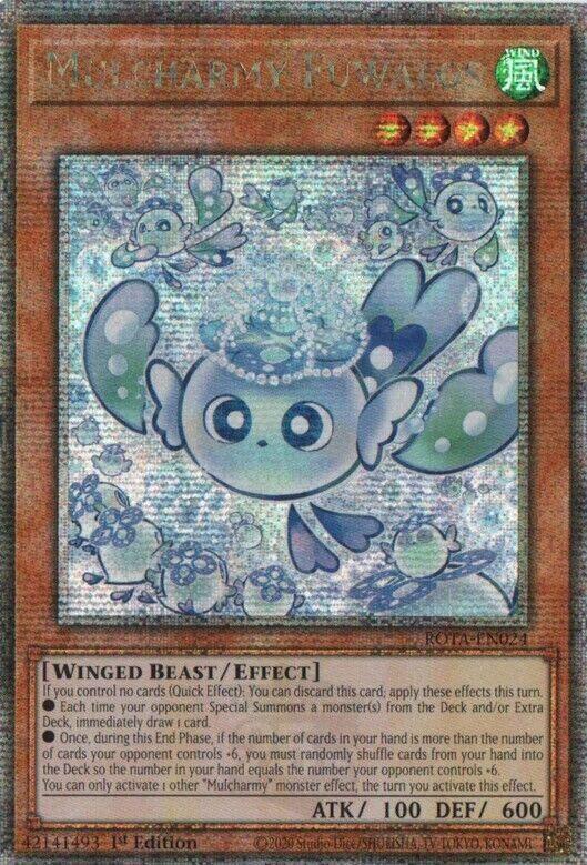 Mulcharmy Fuwalos (Quarter Century Secret Rare) [ROTA-EN024] Quarter Century Secret Rare | Good Games Morley