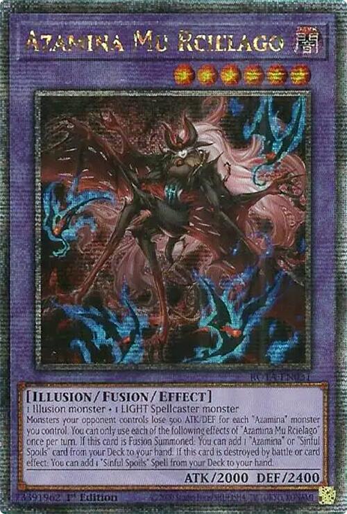Azamina Mu Rcielago (Quarter Century Secret Rare) [ROTA-EN031] Quarter Century Secret Rare | Good Games Morley
