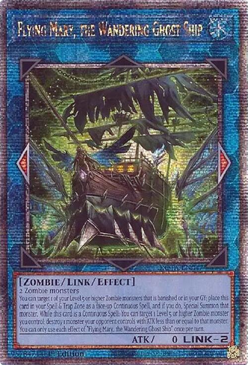 Flying Mary, the Wandering Ghost Ship (Quarter Century Secret Rare) [ROTA-EN047] Quarter Century Secret Rare | Good Games Morley