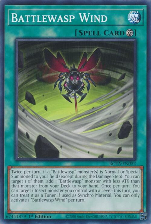 Battlewasp Wind [ROTA-EN052] Common | Good Games Morley