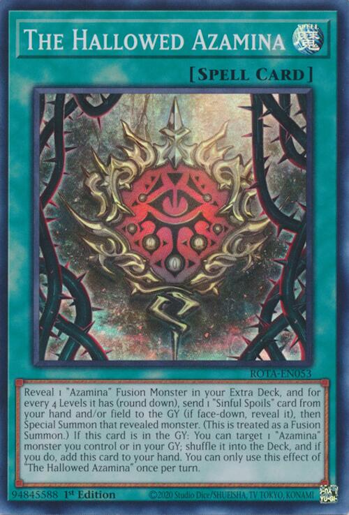 The Hallowed Azamina [ROTA-EN053] Super Rare | Good Games Morley