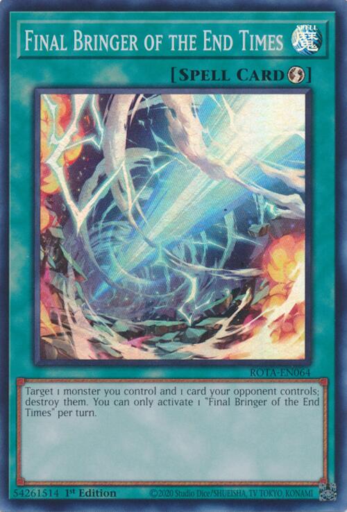 Final Bringer of the End Times [ROTA-EN064] Super Rare | Good Games Morley