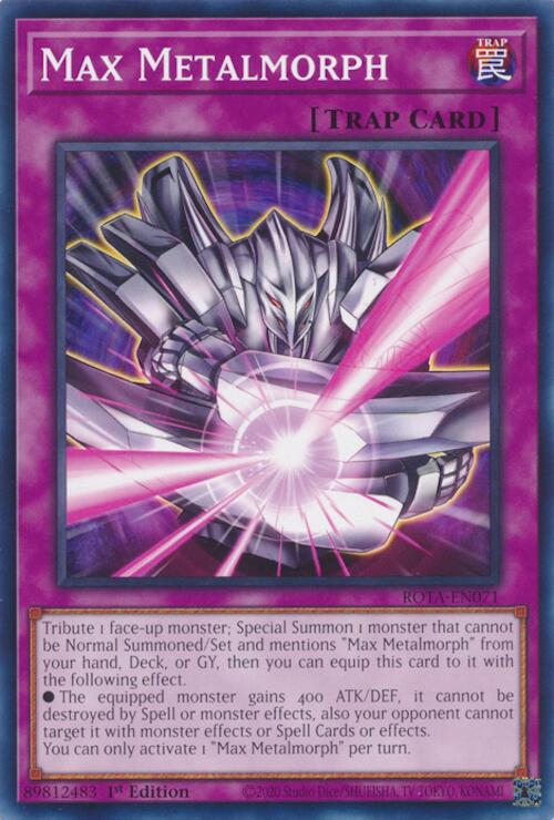 Max Metalmorph [ROTA-EN071] Common | Good Games Morley