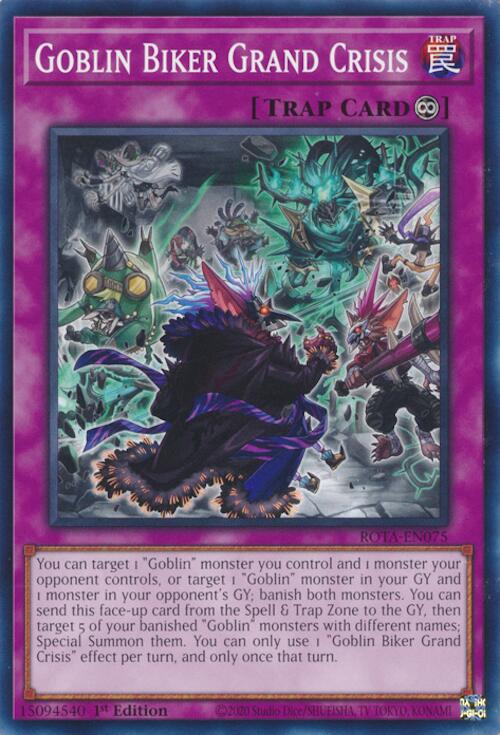 Goblin Biker Grand Crisis [ROTA-EN075] Common | Good Games Morley