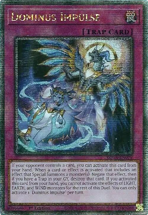 Dominus Impulse (Quarter Century Secret Rare) [ROTA-EN079] Quarter Century Secret Rare | Good Games Morley