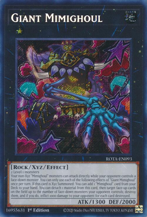 Giant Mimighoul [ROTA-EN093] Secret Rare | Good Games Morley