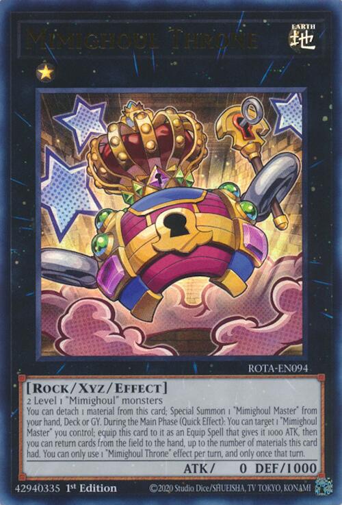 Mimighoul Throne [ROTA-EN094] Ultra Rare | Good Games Morley