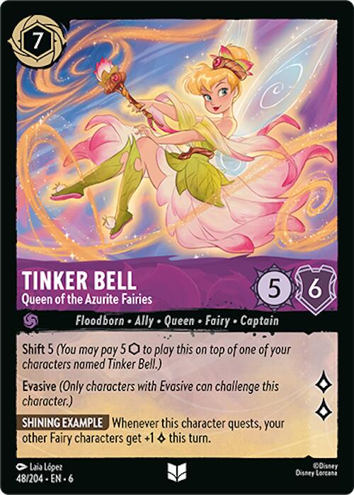 Tinker Bell - Queen of the Azurite Fairies (48/204) [Azurite Sea] | Good Games Morley