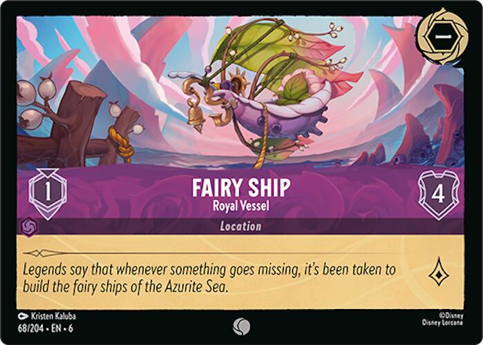 Fairy Ship - Royal Vessel (68/204) [Azurite Sea] | Good Games Morley
