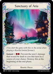 Sanctuary of Aria // Verdance, Thorn of the Rose (Top left) [ROSPZL10] (Rosetta) | Good Games Morley