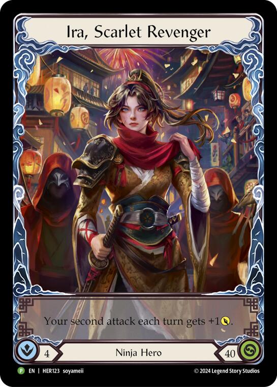 Ira, Scarlet Revenger [HER123] (Promo)  Rainbow Foil | Good Games Morley
