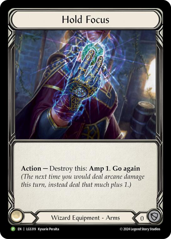 Hold Focus - LGS319 [LGS319] (Promo)  Rainbow Foil | Good Games Morley