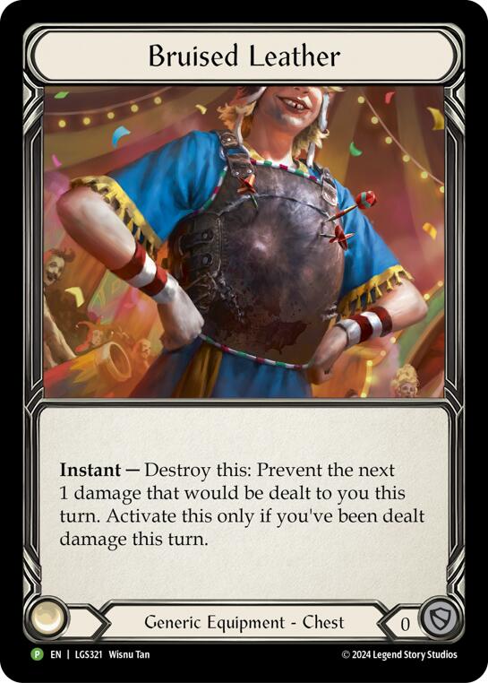 Bruised Leather - LGS321 [LGS321] (Promo)  Rainbow Foil | Good Games Morley