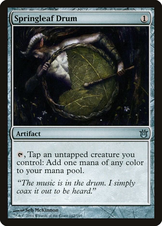 Springleaf Drum 162/165 (Born of the Gods)  | Good Games Morley