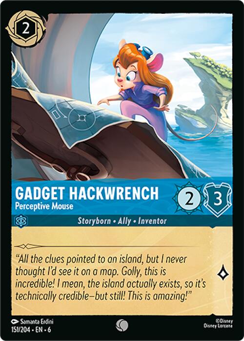 Gadget Hackwrench - Perceptive Mouse (151/204) [Azurite Sea] | Good Games Morley