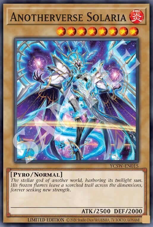 Anotherverse Solaria (SR) [YCSW-EN015] Super Rare | Good Games Morley