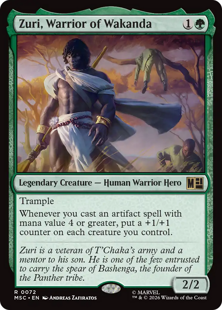 Zuri, Warrior of Wakanda [Marvel Super Heroes Commander] | Good Games Morley