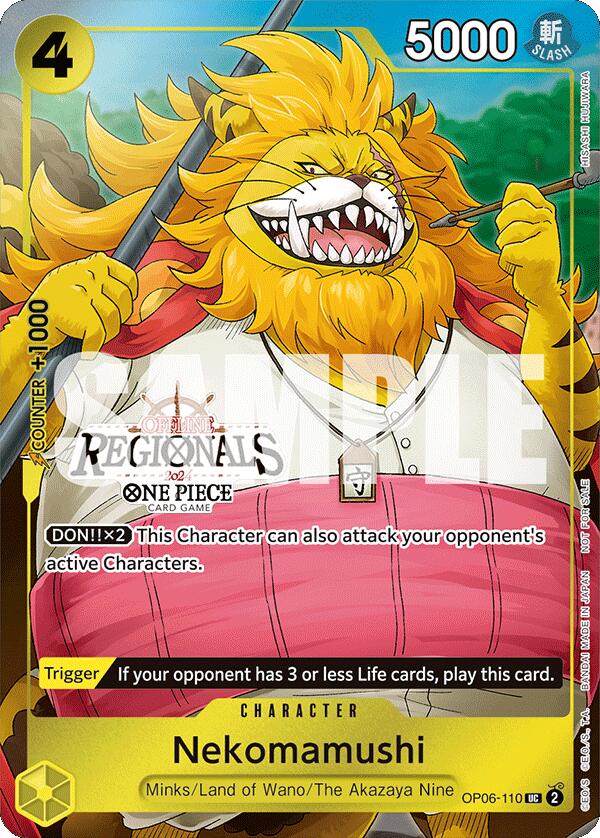 Nekomamushi (Offline Regional 2024 Vol. 3) [One Piece Promotion Cards] | Good Games Morley