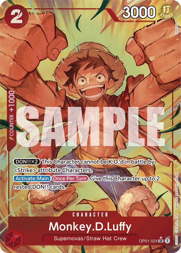 Monkey.D.Luffy (OP01-024) [Premium Booster -The Best-] | Good Games Morley